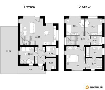 коттедж, 146 м&sup2;