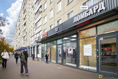 торговое помещение, 63.8 м&sup2;