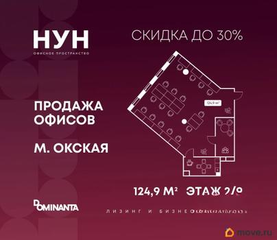 офис, 124.9 м&sup2;
