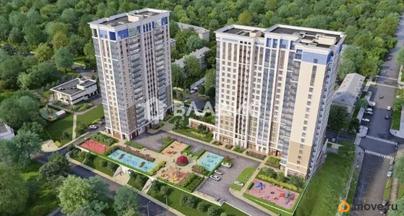 2-комн. квартира, 62.3 м&sup2;