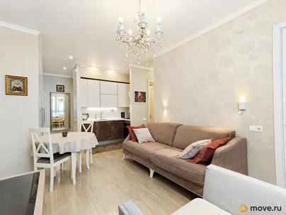 2-комн. апартаменты, 46.6 м&sup2;