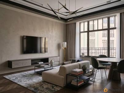 3-комн. апартаменты, 120 м&sup2;