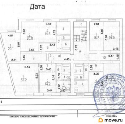 комната, 16.8 м&sup2;