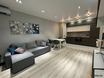 3-комн. апартаменты, 61.8 м&sup2;