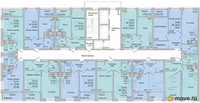 2-комн. квартира, 40.63 м&sup2;