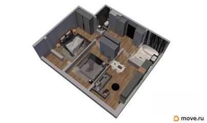 3-комн. квартира, 66 м&sup2;
