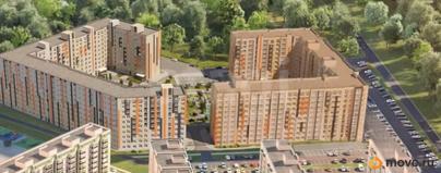 2-комн. квартира, 55.43 м&sup2;