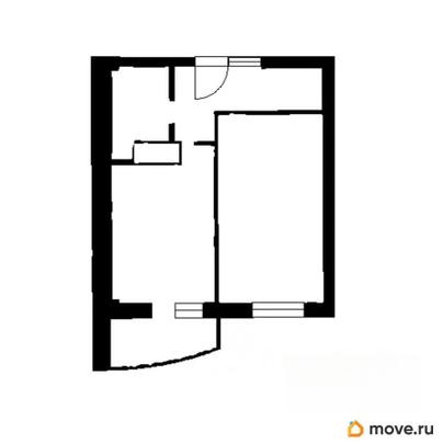 1-комн. квартира, 42 м&sup2;