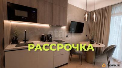 1-комн. апартаменты, 40.1 м&sup2;