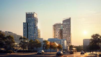 2-комн. квартира, 55.4 м&sup2;