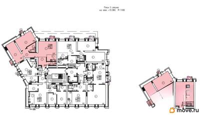 3-комн. квартира, 93.17 м&sup2;