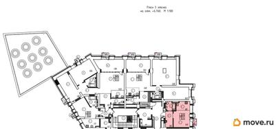 1-комн. квартира, 31.16 м&sup2;