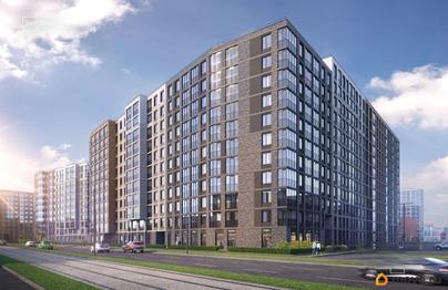 1-комн. квартира, 34.55 м&sup2;
