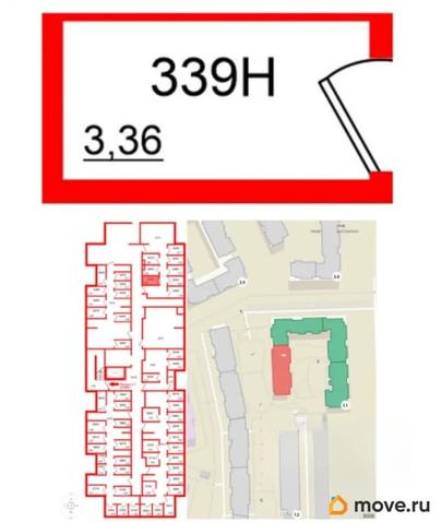 гараж, 3.3 м&sup2;