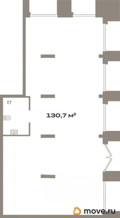свободного назначения, 130.7 м&sup2;