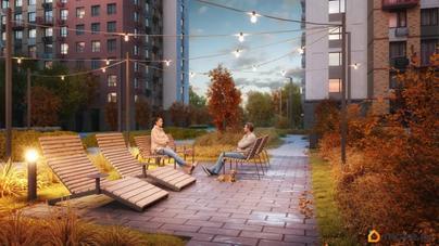 студия, 30.89 м&sup2;