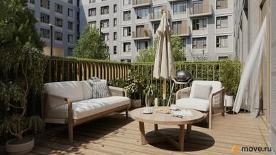 1-комн. квартира, 115.43 м&sup2;