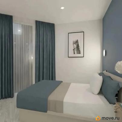 2-комн. апартаменты, 48.01 м&sup2;