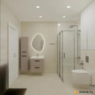 3-комн. апартаменты, 62.33 м&sup2;