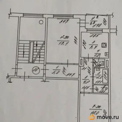 2-комн. квартира, 51 м&sup2;