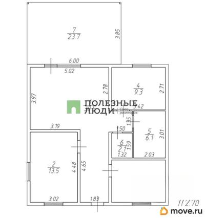 дом, 98 м&sup2;, 6 соток