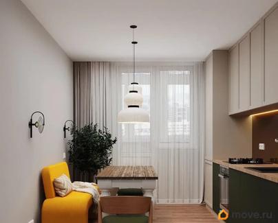 1-комн. квартира, 32 м&sup2;