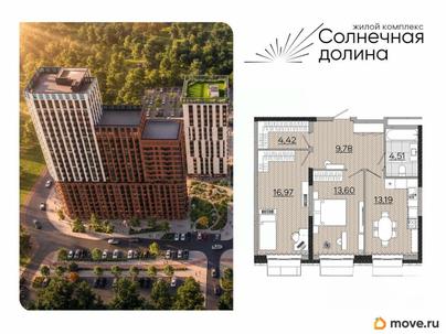 2-комн. квартира, 62.47 м&sup2;