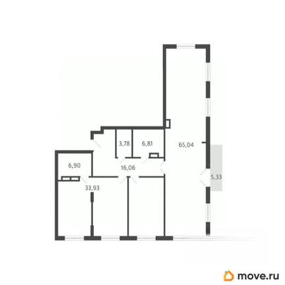 2-комн. квартира, 151.3 м&sup2;