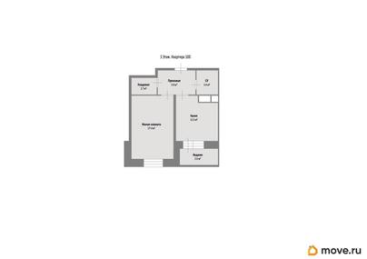 1-комн. квартира, 40.9 м&sup2;