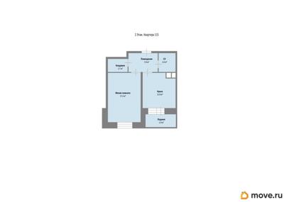 1-комн. квартира, 41.1 м&sup2;
