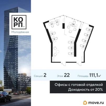 офис, 111.1 м&sup2;