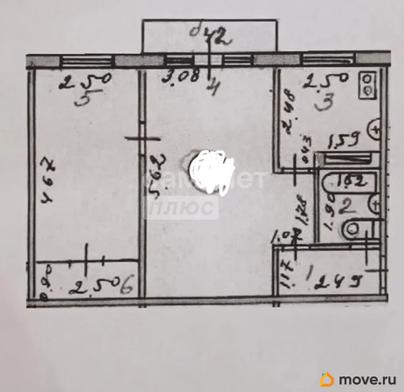 2-комн. квартира, 47.3 м&sup2;