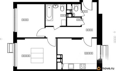 2-комн. квартира, 50.63 м&sup2;