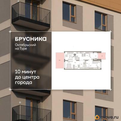 2-комн. квартира, 107.16 м&sup2;