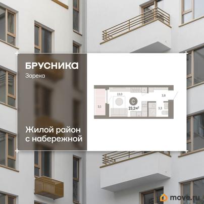 1-комн. квартира, 23.14 м&sup2;